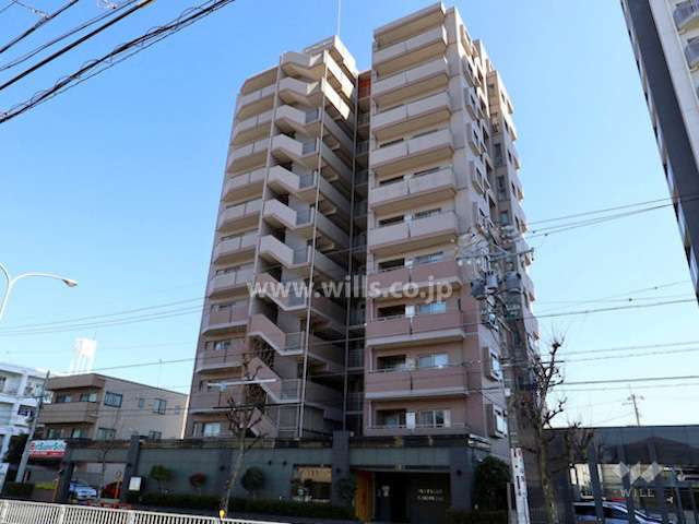 ダイアパレス覚王山の外観（南側から）