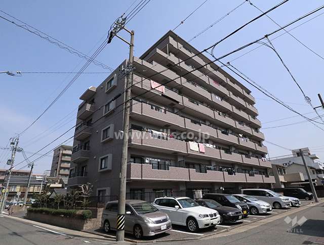 ダイアパレス千種城木の外観（南西側から）