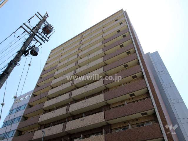 プレサンスNAGOYA桜通ビッグビートの外観（北側から）