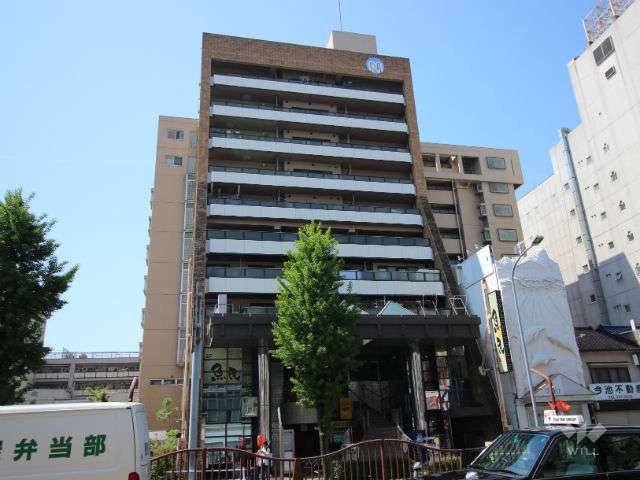 サンパーク今池の外観（北側から）