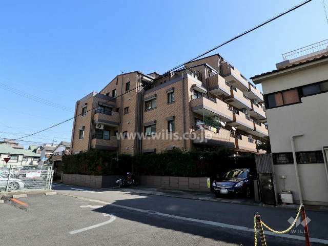 グランドメゾン神田町の外観（南西側から）