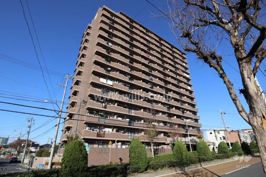 ユーステージ香流伍番館の外観（南西側から）