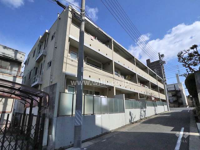 グレイス本山Ⅱの外観（南西側から）