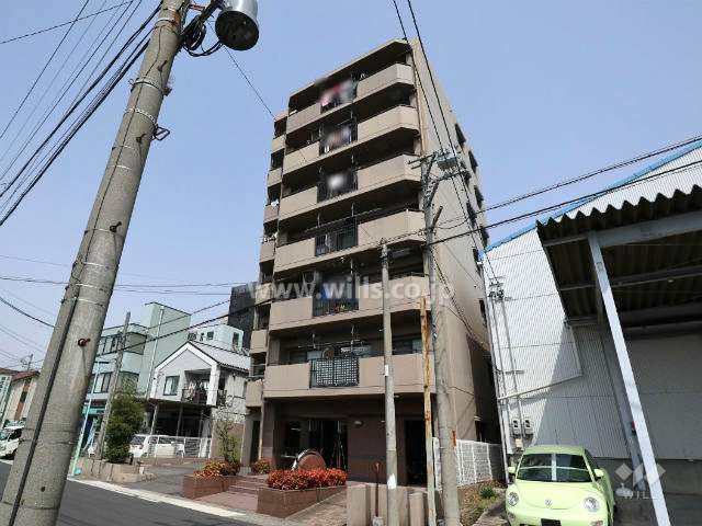 ユニーブル千代田橋の外観(南東側から)