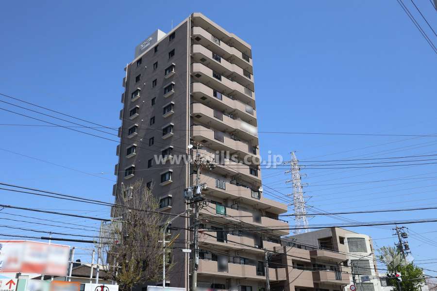 ユニーブル千代田橋2の外観（南西側から）