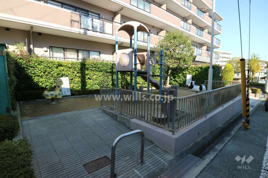 敷地に隣接する公園