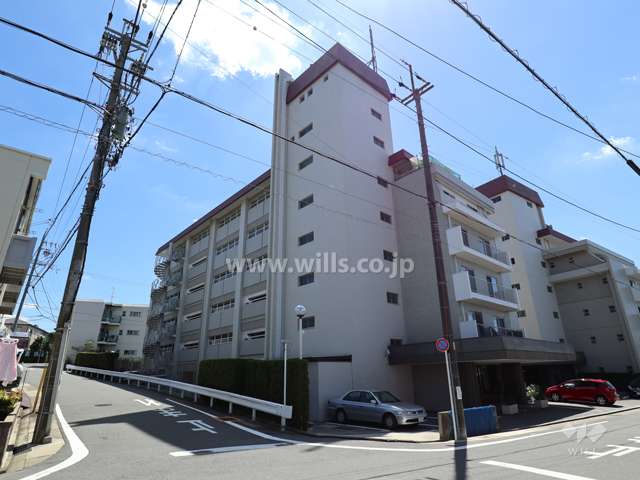 シーアイマンション千種N棟の外観（北西側から）