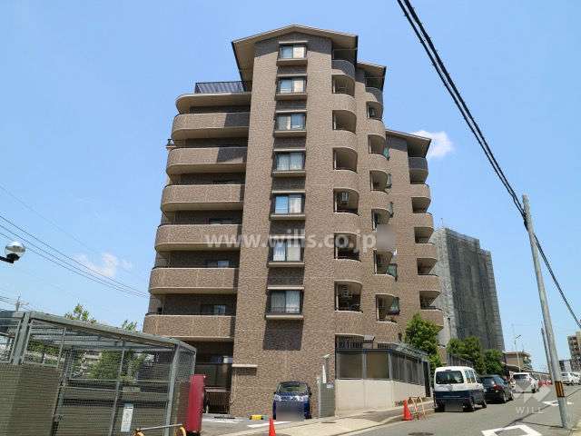 プラセシオン茶屋ヶ坂公園の外観(南西側から)