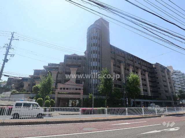 プラセシオン茶屋ヶ坂公園の外観(北東側から)