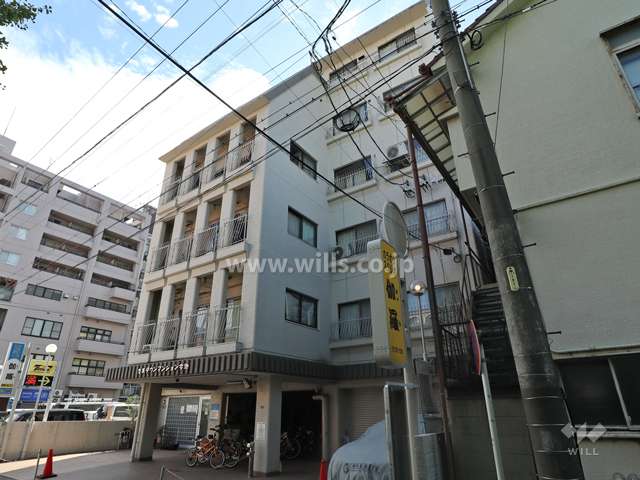 丸美タウンマンションの外観（北西側から）