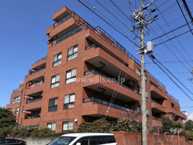 三旺マンション南明の外観(南西側から)