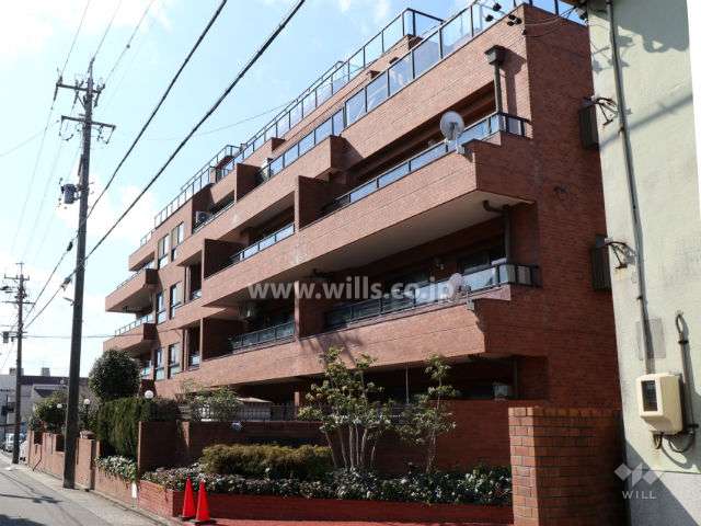 三旺マンション南明の外観(南東側から) 