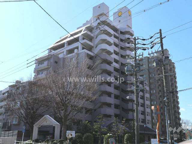 エスポア自由ヶ丘の外観(北東側から)