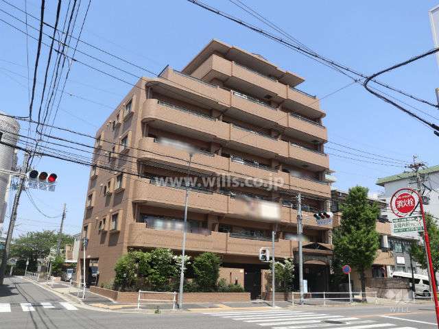 ＮDSマンション宮根台の外観(南西側から)