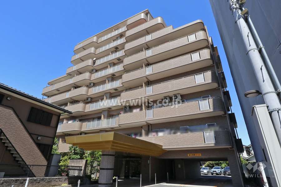 グリーンベル香流橋の外観（南東側から）