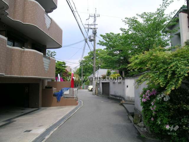 周辺は一戸建てが中心に立ち並ぶ静かな住宅地です。
