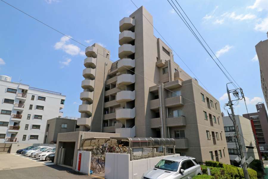 パークコート覚王山の外観（北西側から）