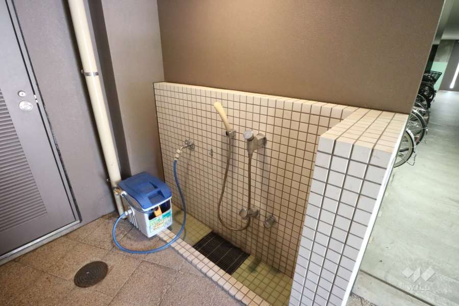 ペット足洗い場