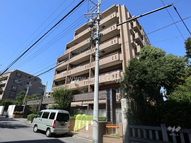 ラヴィル向陽町の外観(南東方向から)