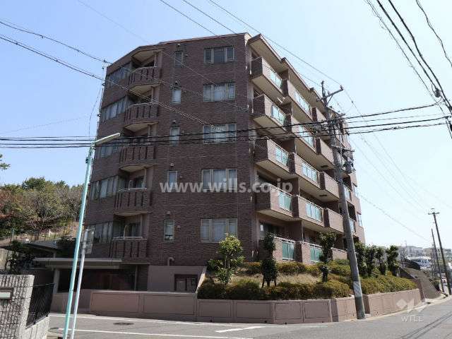 本山パークハウス弐番館の外観(南西側から)