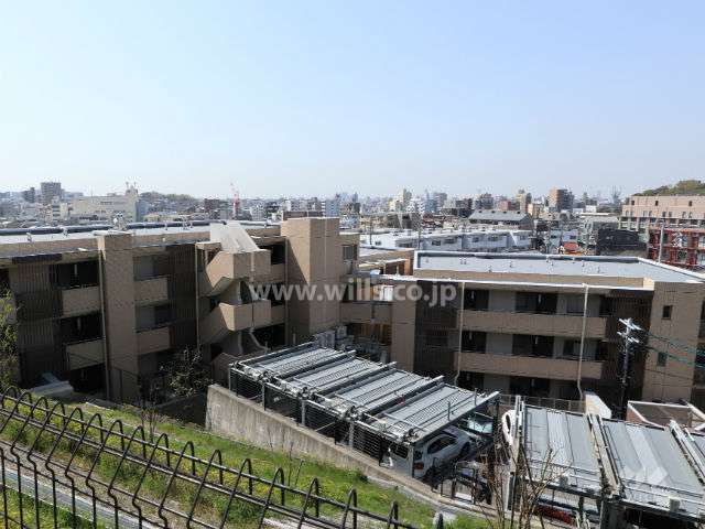 ザ・パークハウス本山日和町の外観(北東側から)