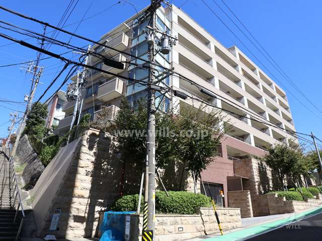 パークハウス東山の外観(南西側から)