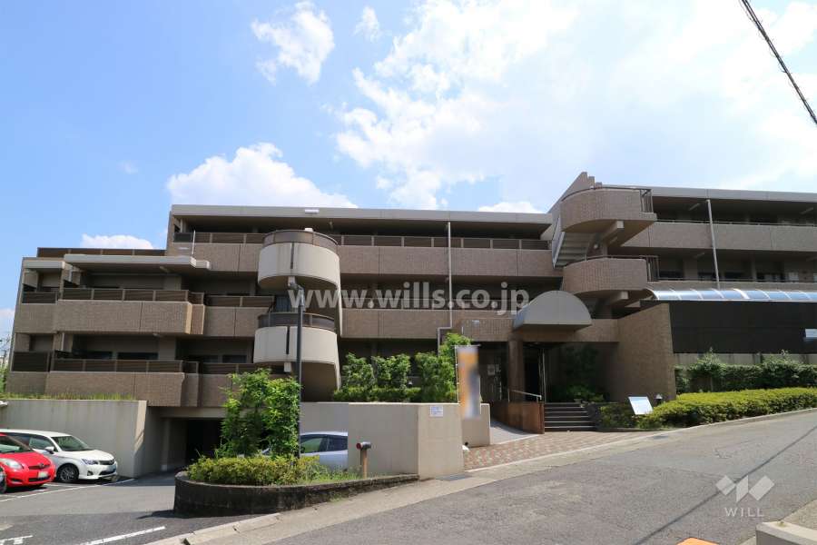 富士見台パークハイツ壱番館の外観（北西側から）