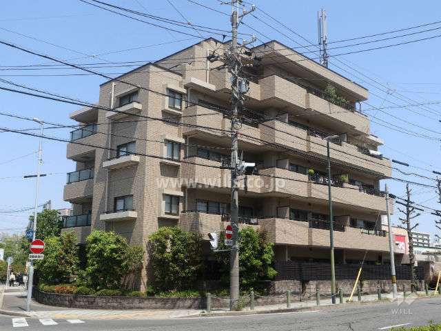 光ヶ丘グリーンハイツの外観(南西側から)