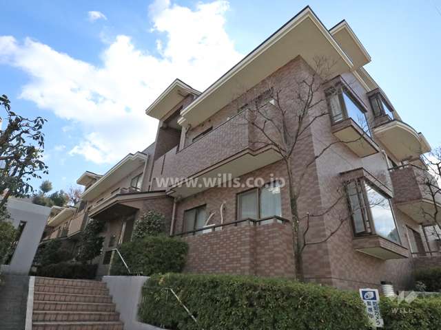 覚王山パークハウス壱番館の外観(北西側から)