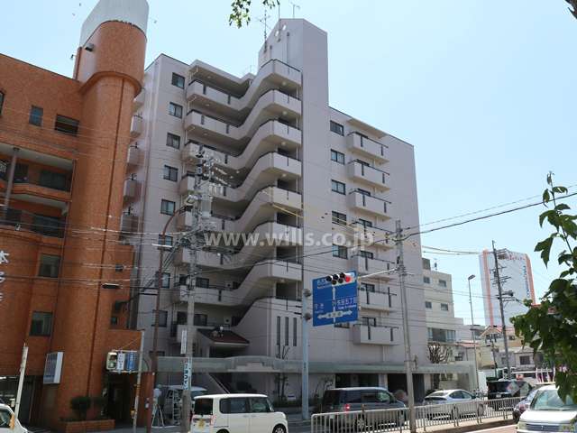 北千種パークハウスの外観(北東方向から)