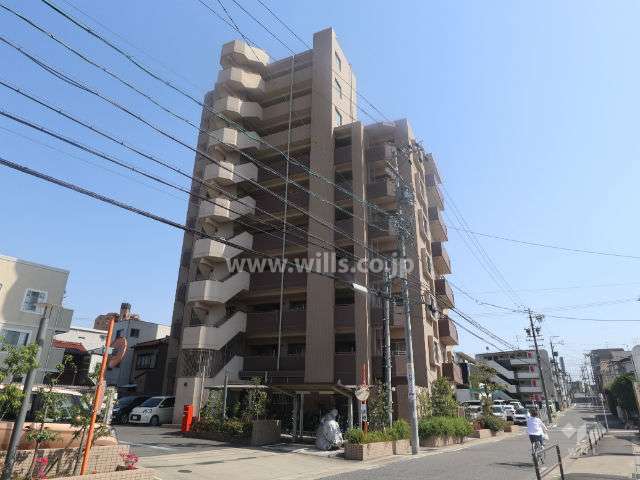 ベリスタ茶屋ヶ坂駅西の外観(北西側から)