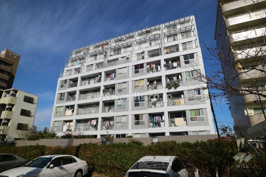 猪子石第2コーポラスの外観（南東側から）