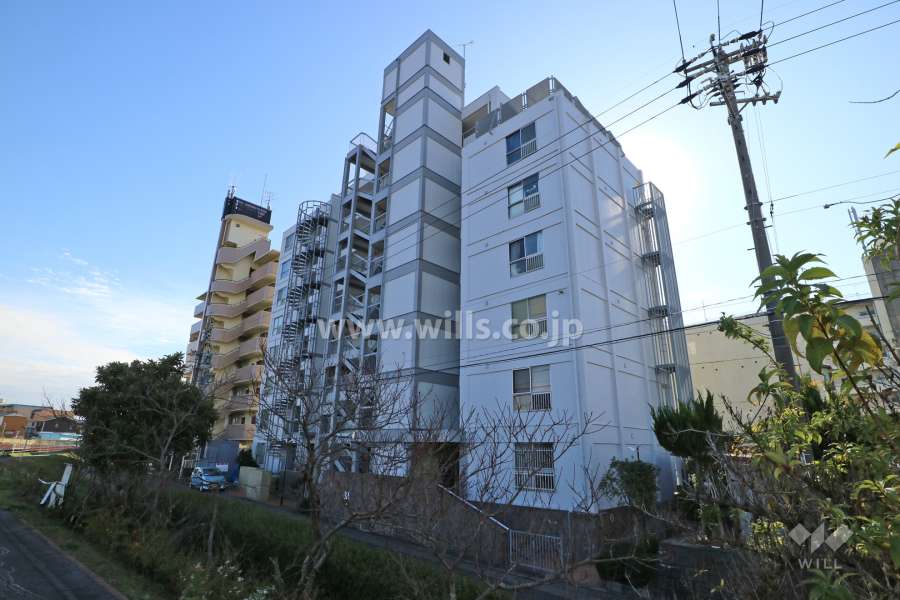猪子石第2コーポラスの外観（北西側から）