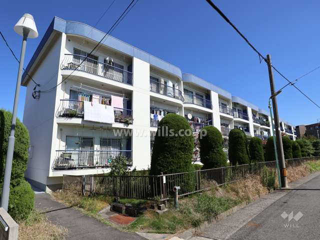 東明コーポラスの外観（西側から）