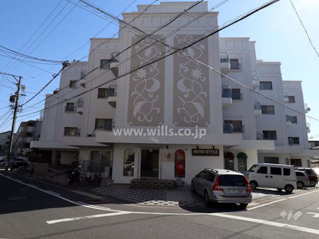 シャンボール覚王山の外観（北西側から）