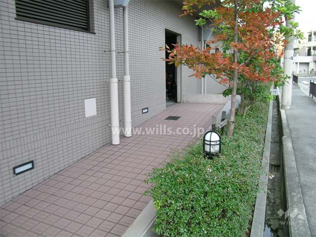 屋内にある駐輪場