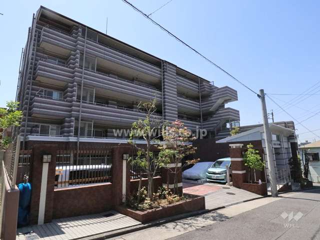 シティハウス覚王山丸山町の外観(北東側から)