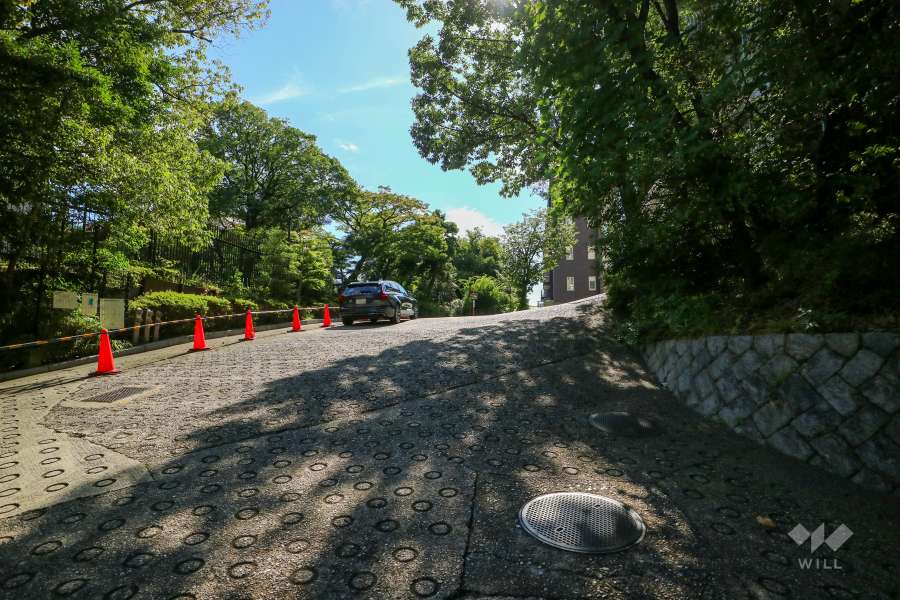 北側の前面道路