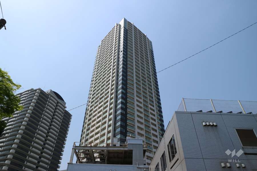 グランドメゾン池下ザ・タワーの外観(東側から)