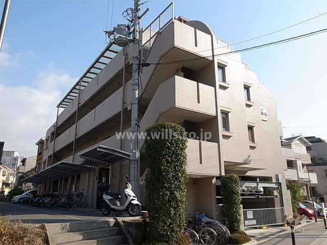 グローバル豊中旭ヶ丘の外観（北西側から）