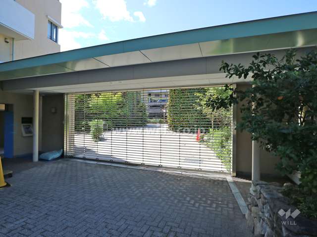 駐車場出入り口（リングシャッター付き）