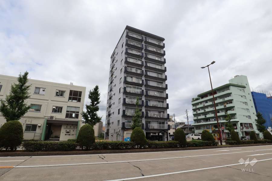 都ハイツの遠景