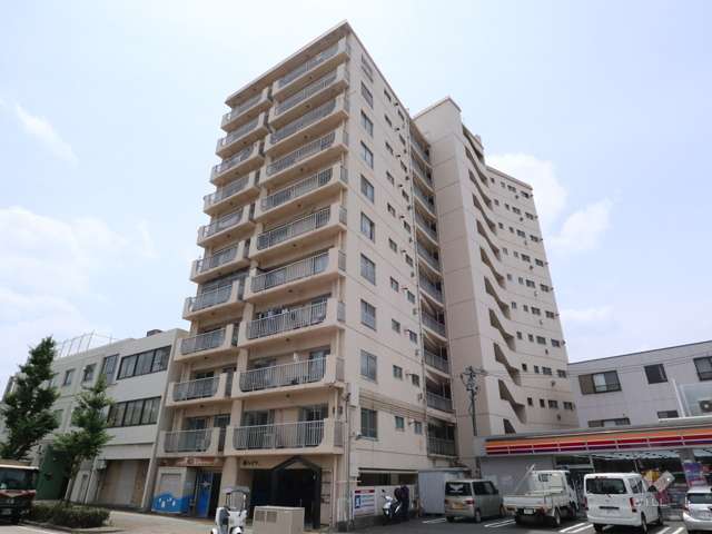 都ハイツの外観(北東側から)