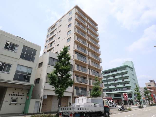 都ハイツの外観(南東側から)