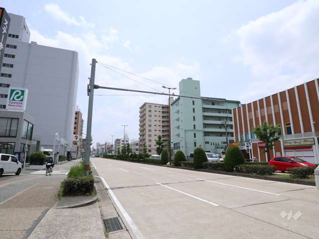 都ハイツの遠景(北東側から撮影)