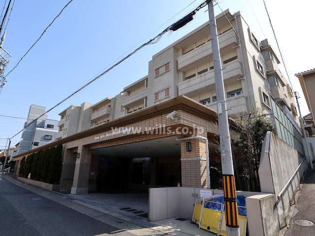 ライオンズヒルズ本山グランフォートの外観（北西側から）