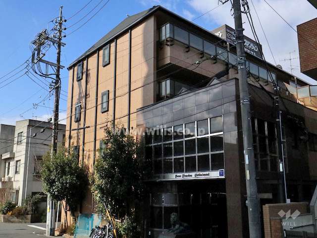 ライオンズマンション名大ウエストの外観（北東側から）