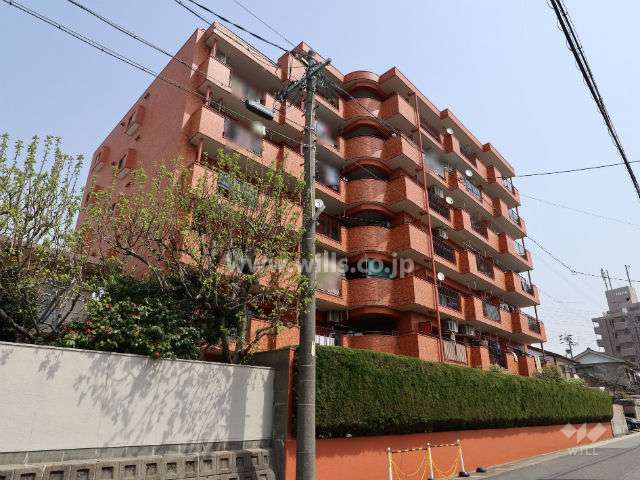 ライオンズマンション千代田橋の外観(南西側から)