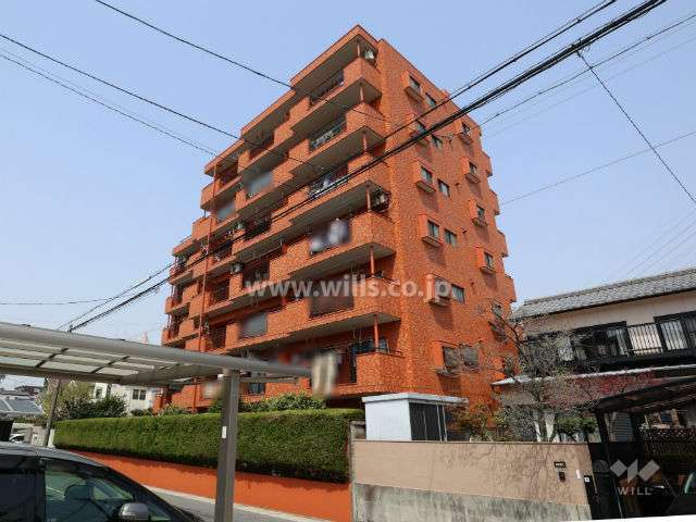 ライオンズマンション千代田橋の外観(南東側から)