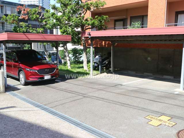 敷地内駐車場(屋外平面式　※屋根付き)